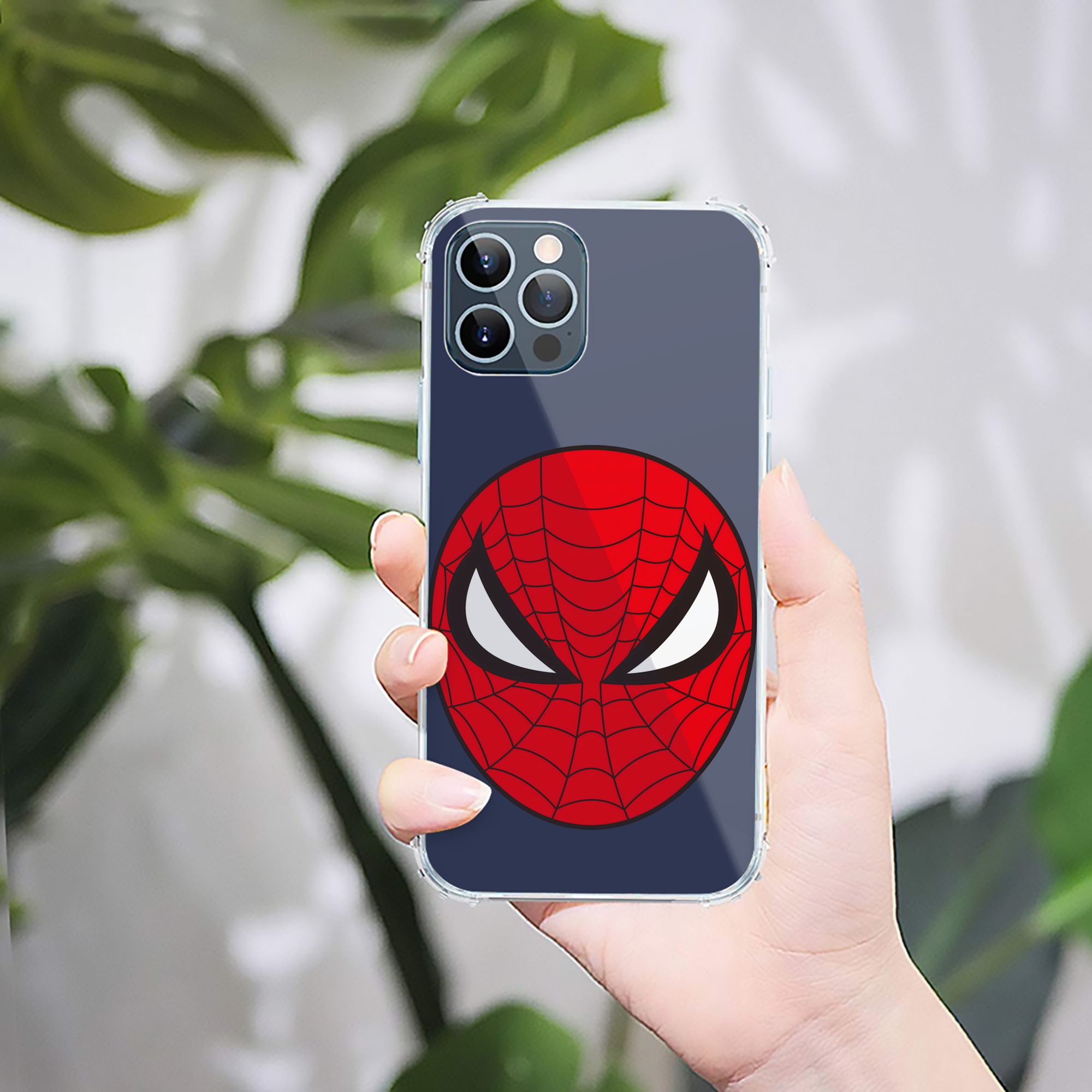 （画像用） アベンジャーズ The Avengers 【iPhone 12シリーズ対応】透明スマホケース（クリアソフトケース）